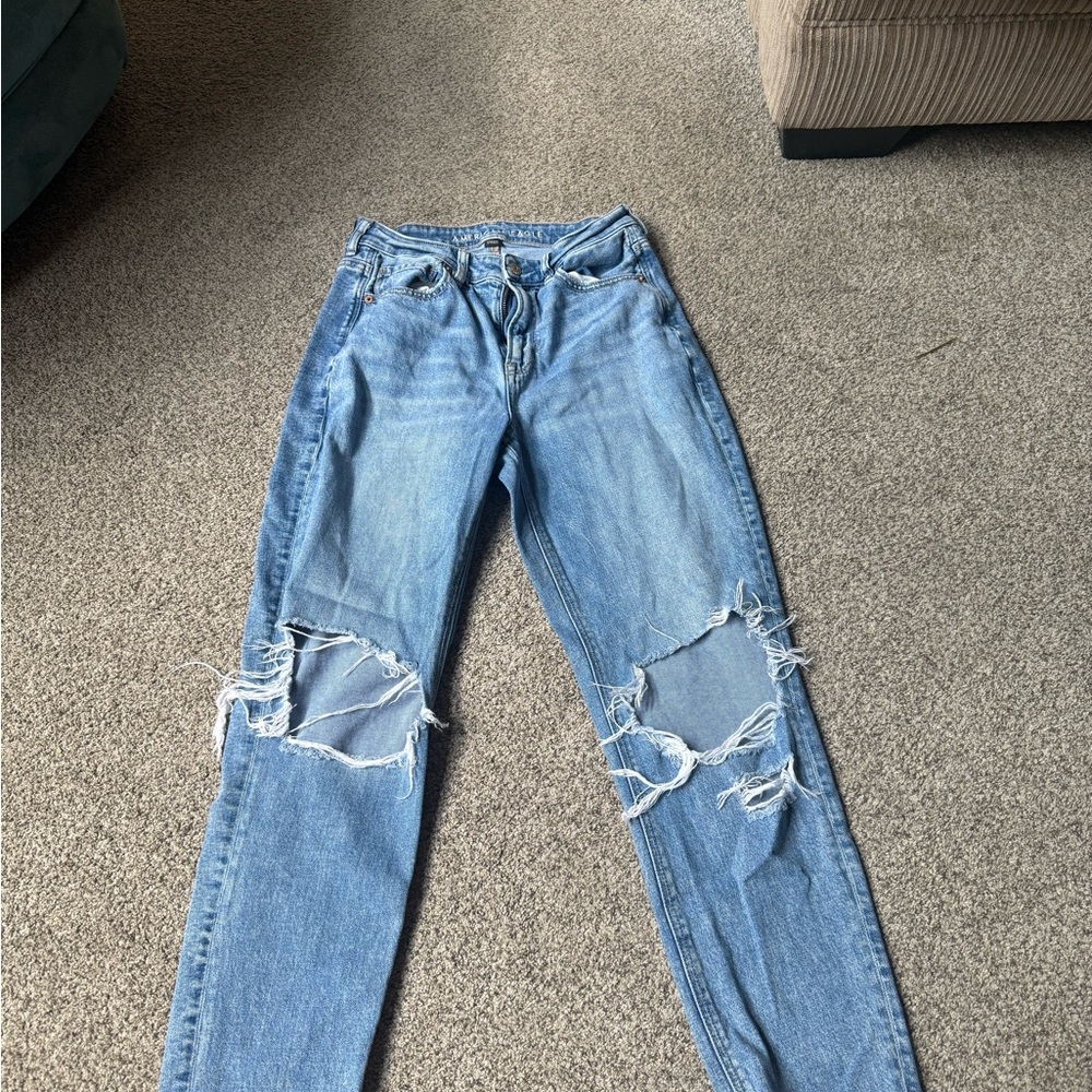 American Eagle Outfitters Blue Boyfriend Jeans
